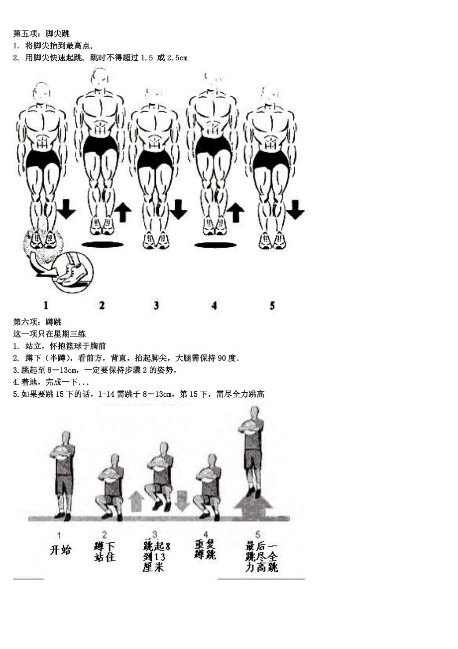 美国著名弹跳力训练(附图,计划表)_第3页