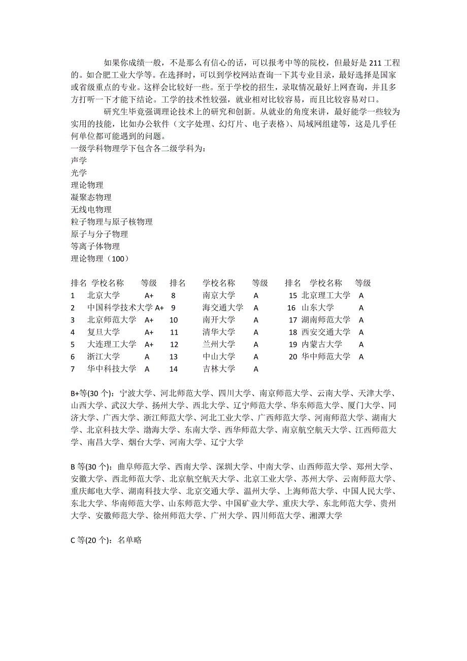 物理学专业考研方向_第2页