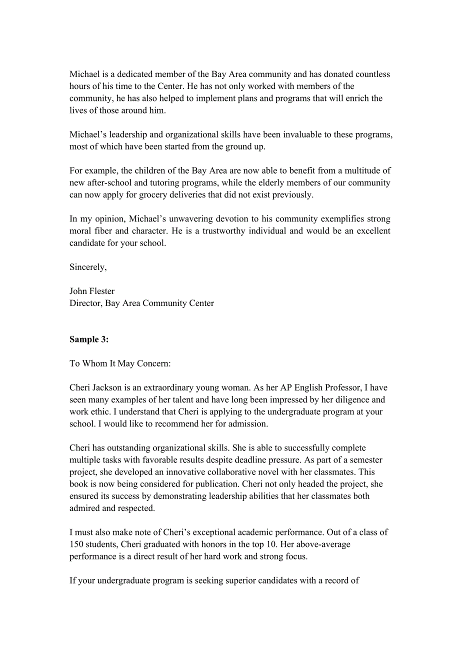 recommendation letter_英语学习_外语学习_教育专区_第2页