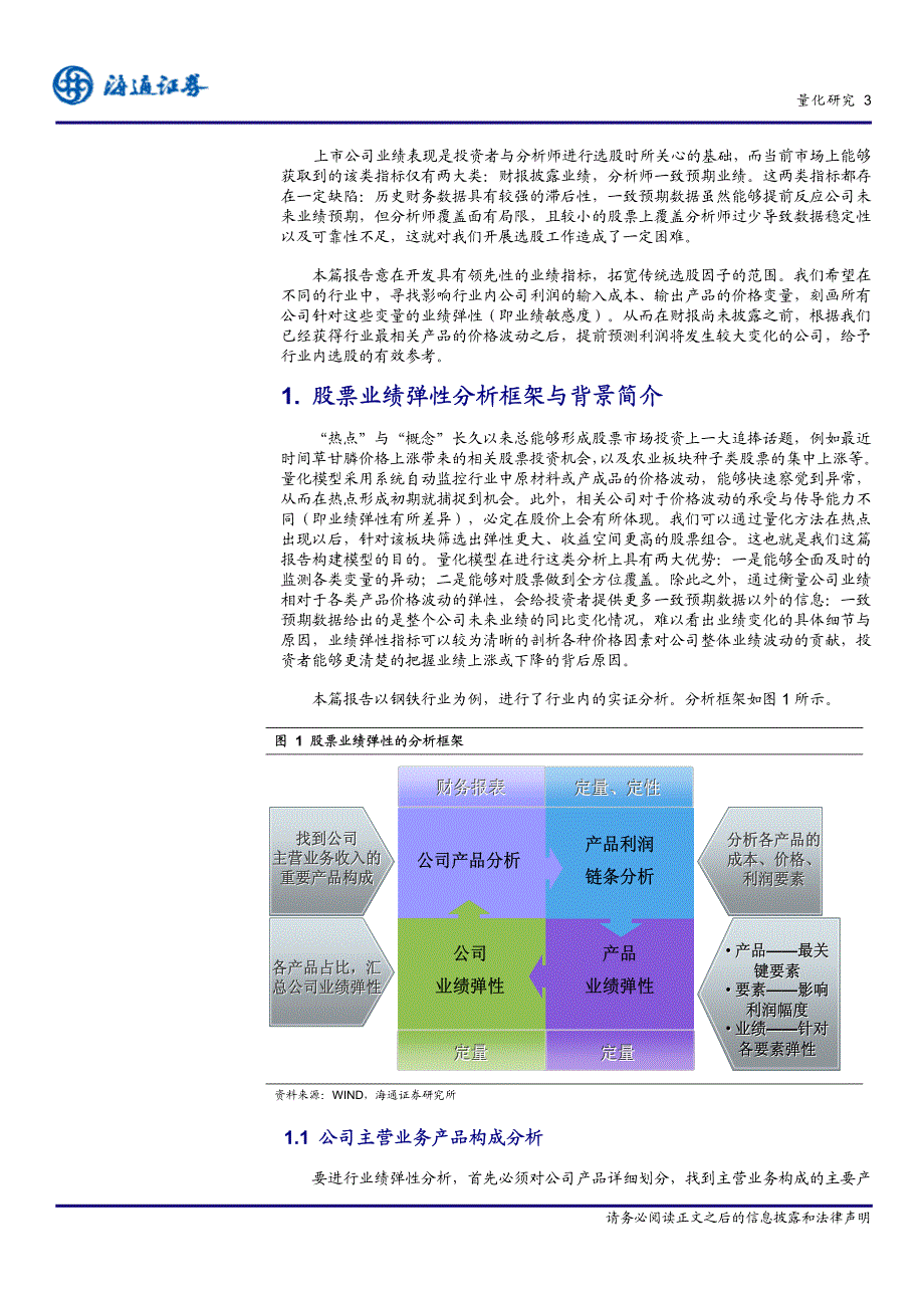 行业内股票业绩弹性分析－在钢铁行业上的实证_第4页