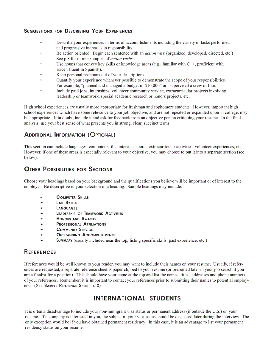 Stanford Resume Guide_第3页