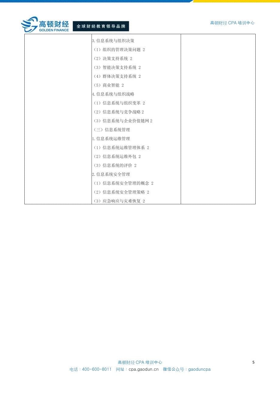 2015年CPA考试大纲详解与备考指导 - 公司战略与风险管理_第5页