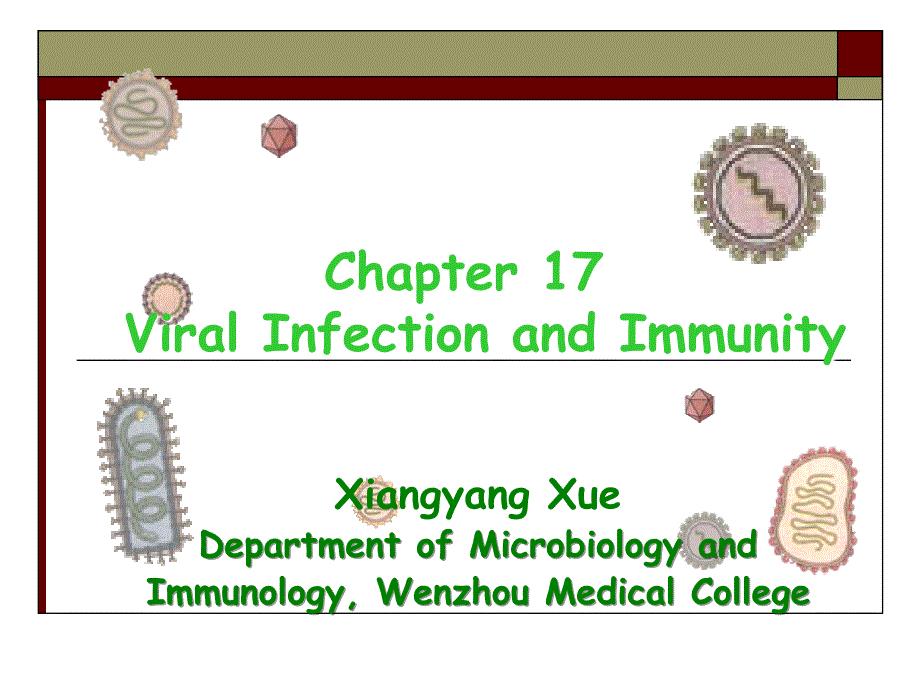 Viral Infection and immunity