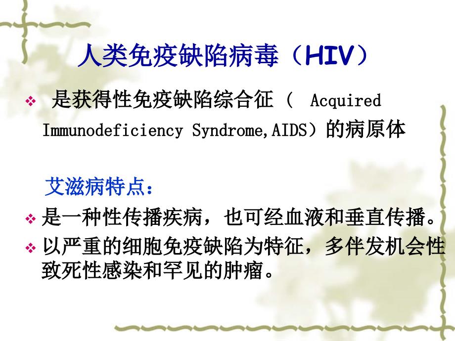 人类免疫缺陷病毒（HIV）－微生物与免疫学课件_第2页