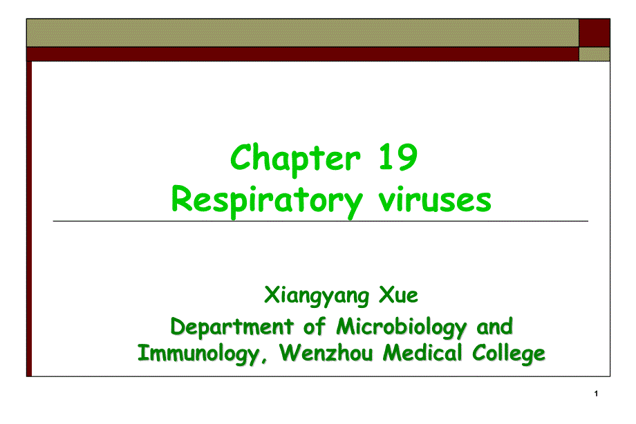 Respiratory viruses_第1页