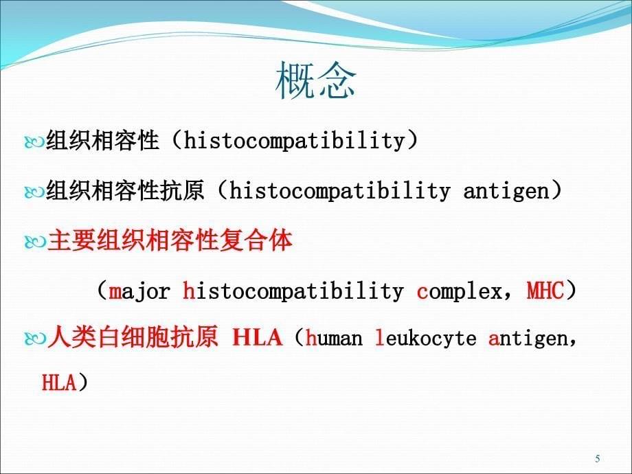 主要组织相容性复合体(MHC)及其编码分子_第5页
