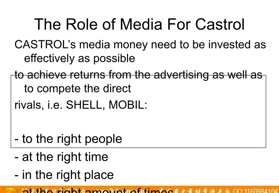 实力传播-Delivering The Unassailable Advantage Castrol Media Recommendation_第2页