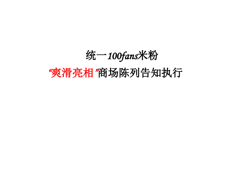 统一100fans米粉爽滑亮相商场促销执行报告-22P_第4页