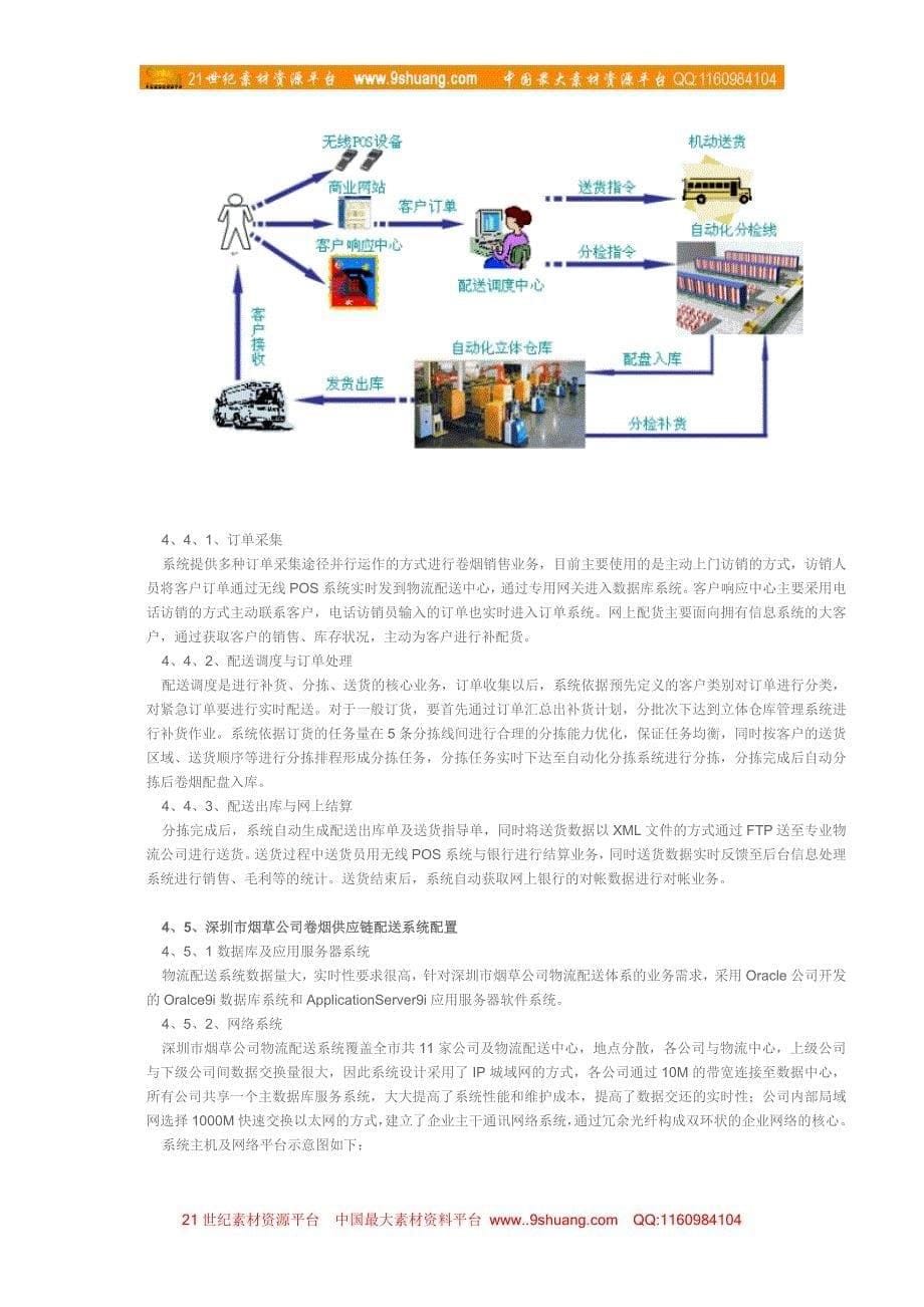 烟草销售企业供应链系统分析与设计_第5页