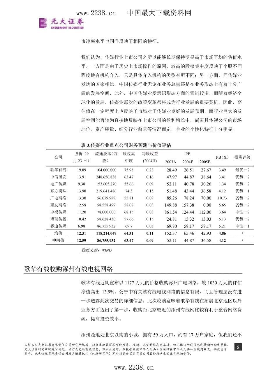 传媒行业投资月报4_第5页