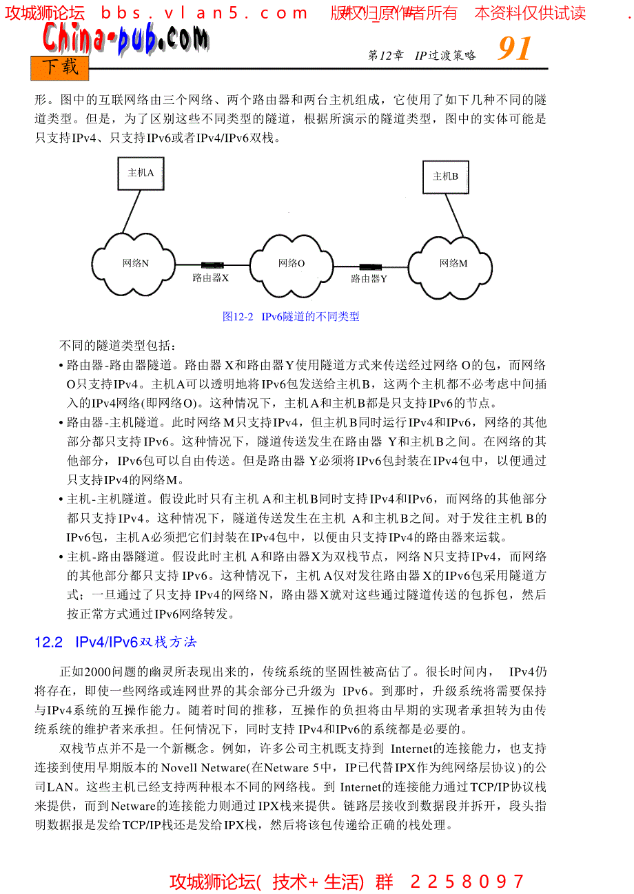 IP过渡策略－IPV6经典书籍（中文）协议详解_第3页