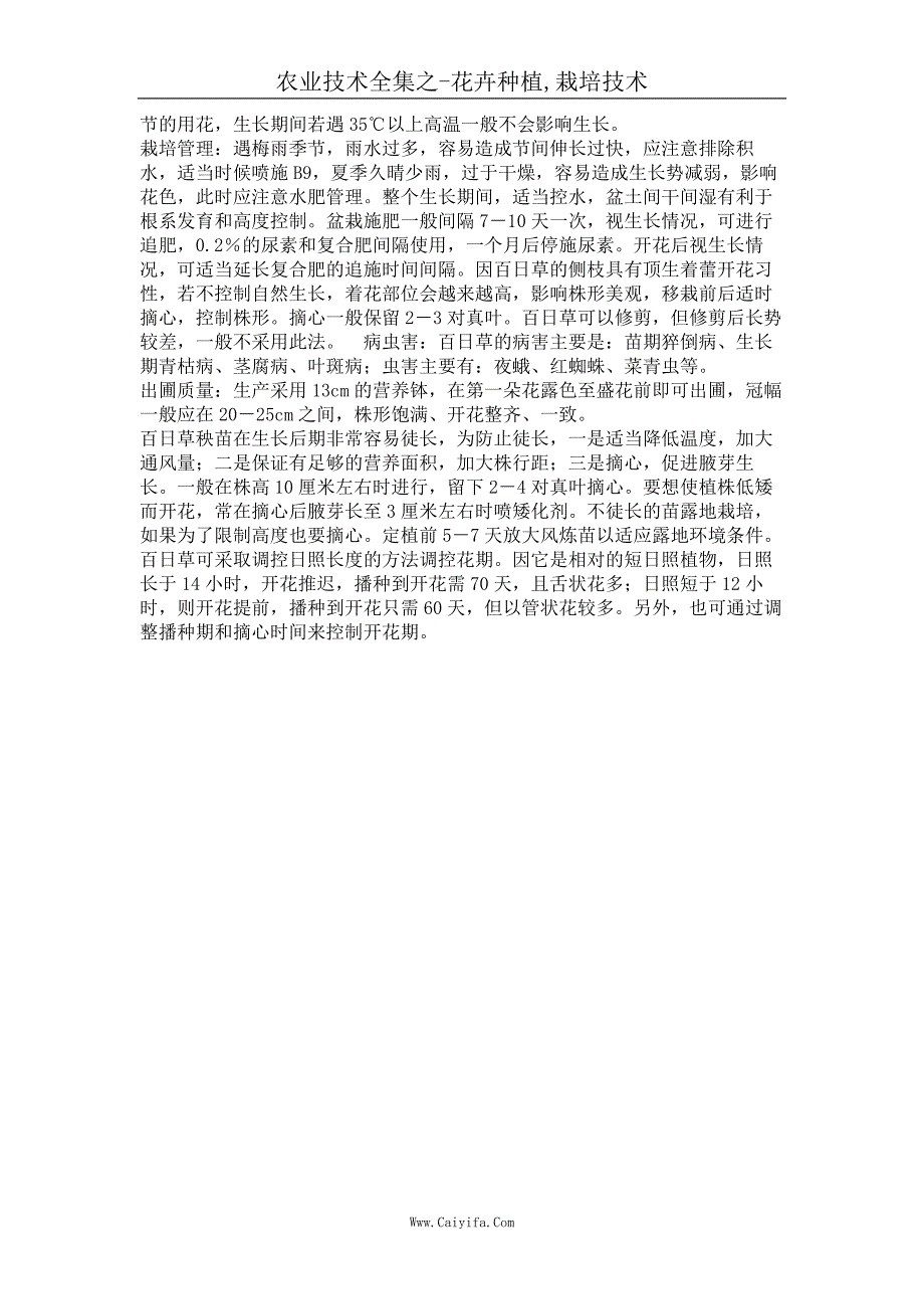 百日草的栽培技术_第2页