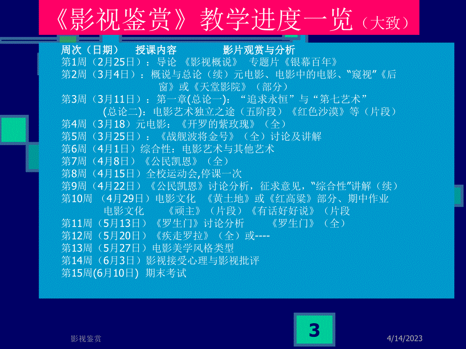 北京大学《影视鉴赏》课件_第3页