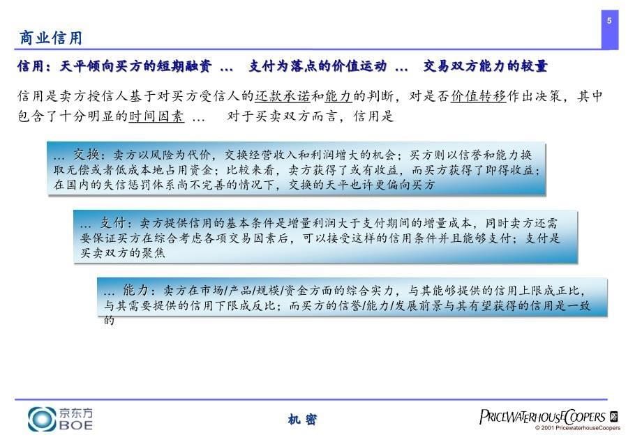 京东方科技集团有限公司追求卓越管理 - 信用管理培训_第5页
