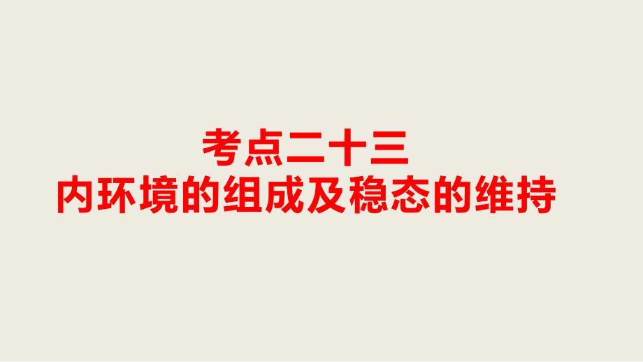 高考生物考前三个月知识专题课件 8-人体的稳态及免疫_第3页