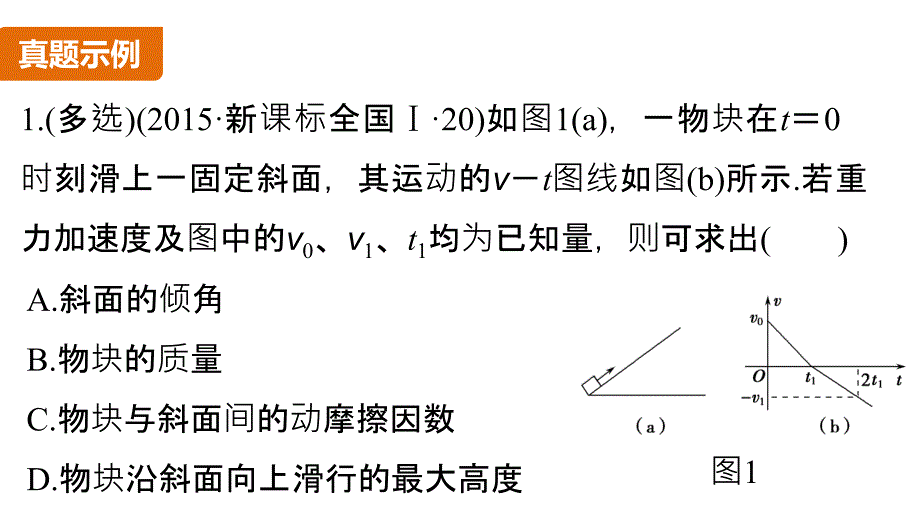 高考物理考前三个月配套课件 专题（2）力与直线运动_第2页