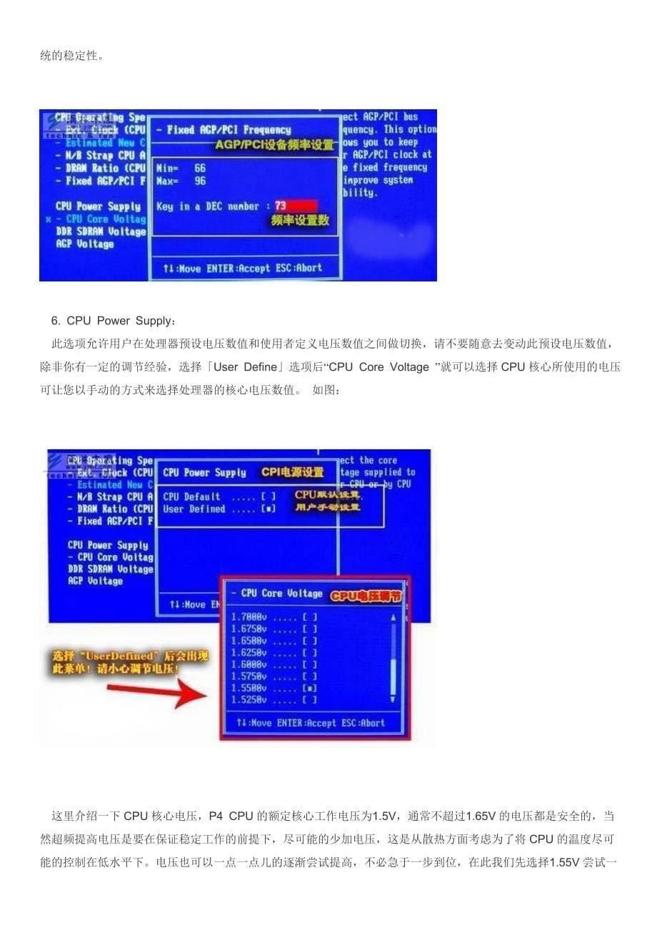 BIOS设置中文图解教程_电脑内各种问题解说_第5页