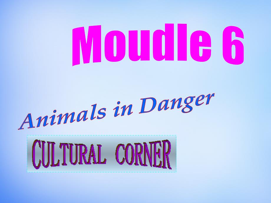 （外研版）英语必修五  Module6 cultural corner课件_第1页