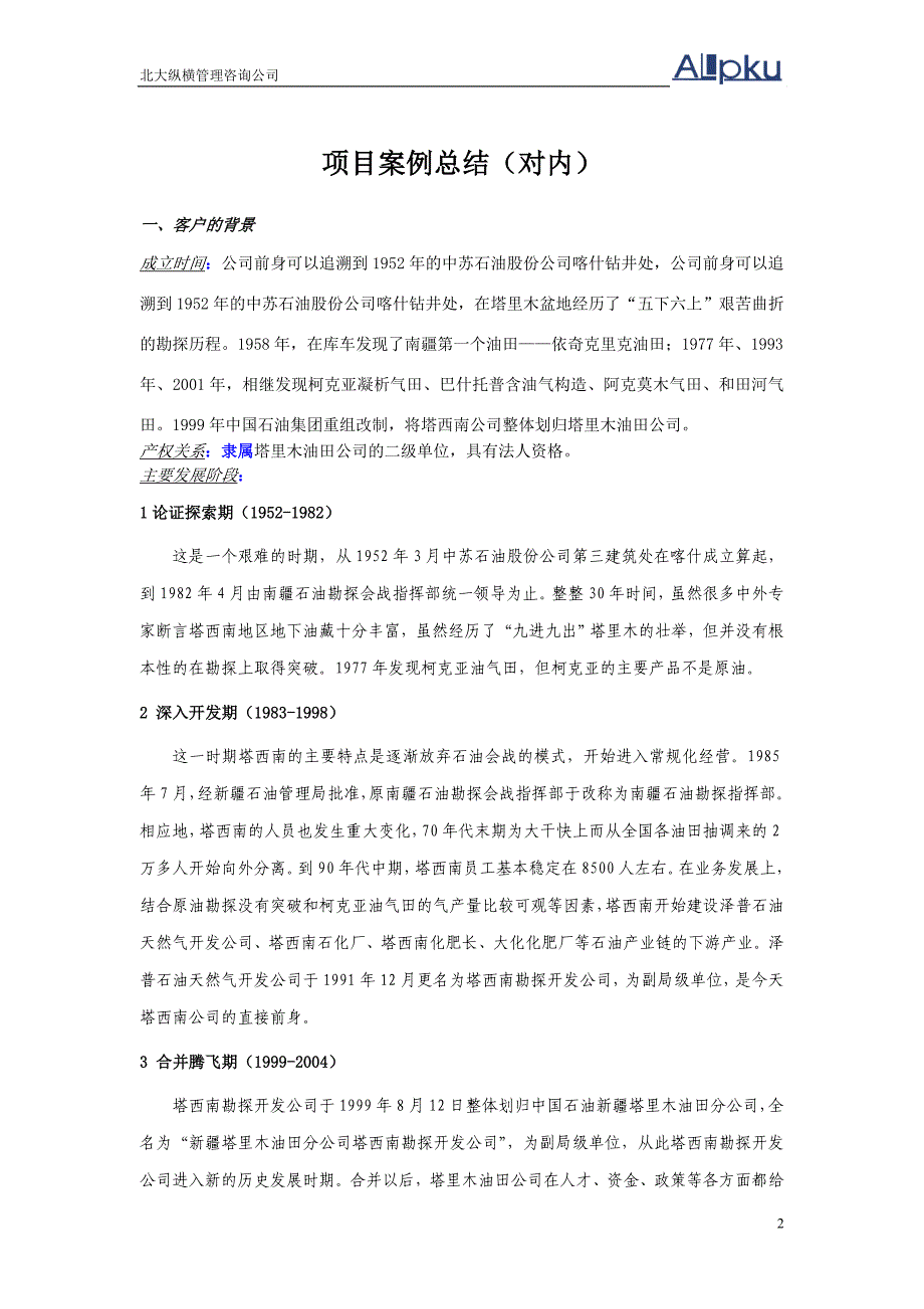 塔西南项目总结_第2页