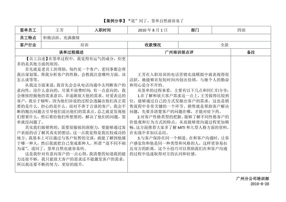 “道”同了，签单自然就容易了 58同城广州分公司案例分享