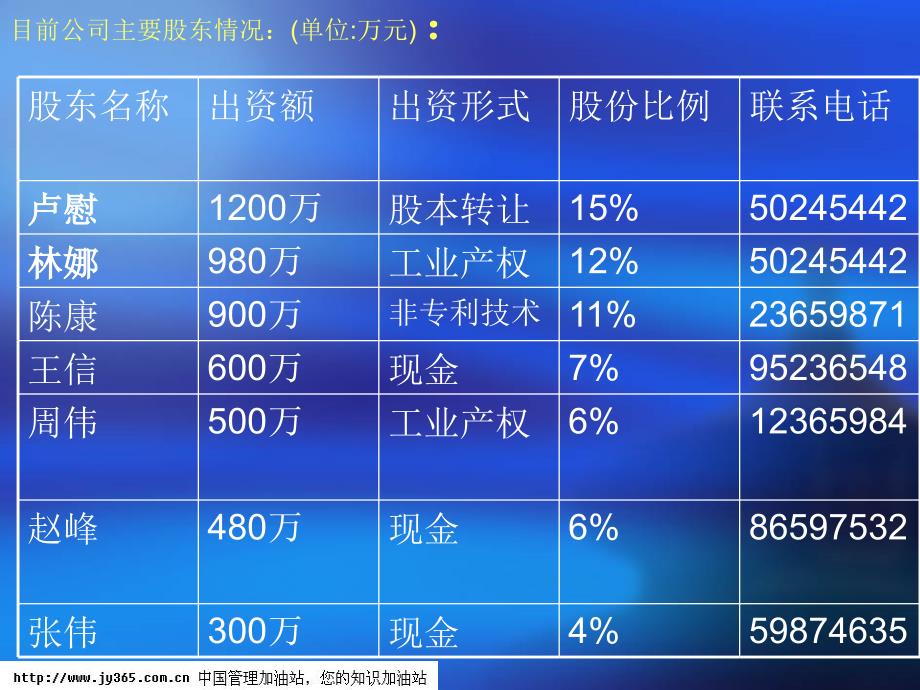 科技开发公司商业计划书_第4页