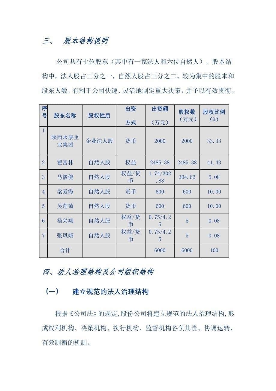 制药公司商业计划书 _第5页