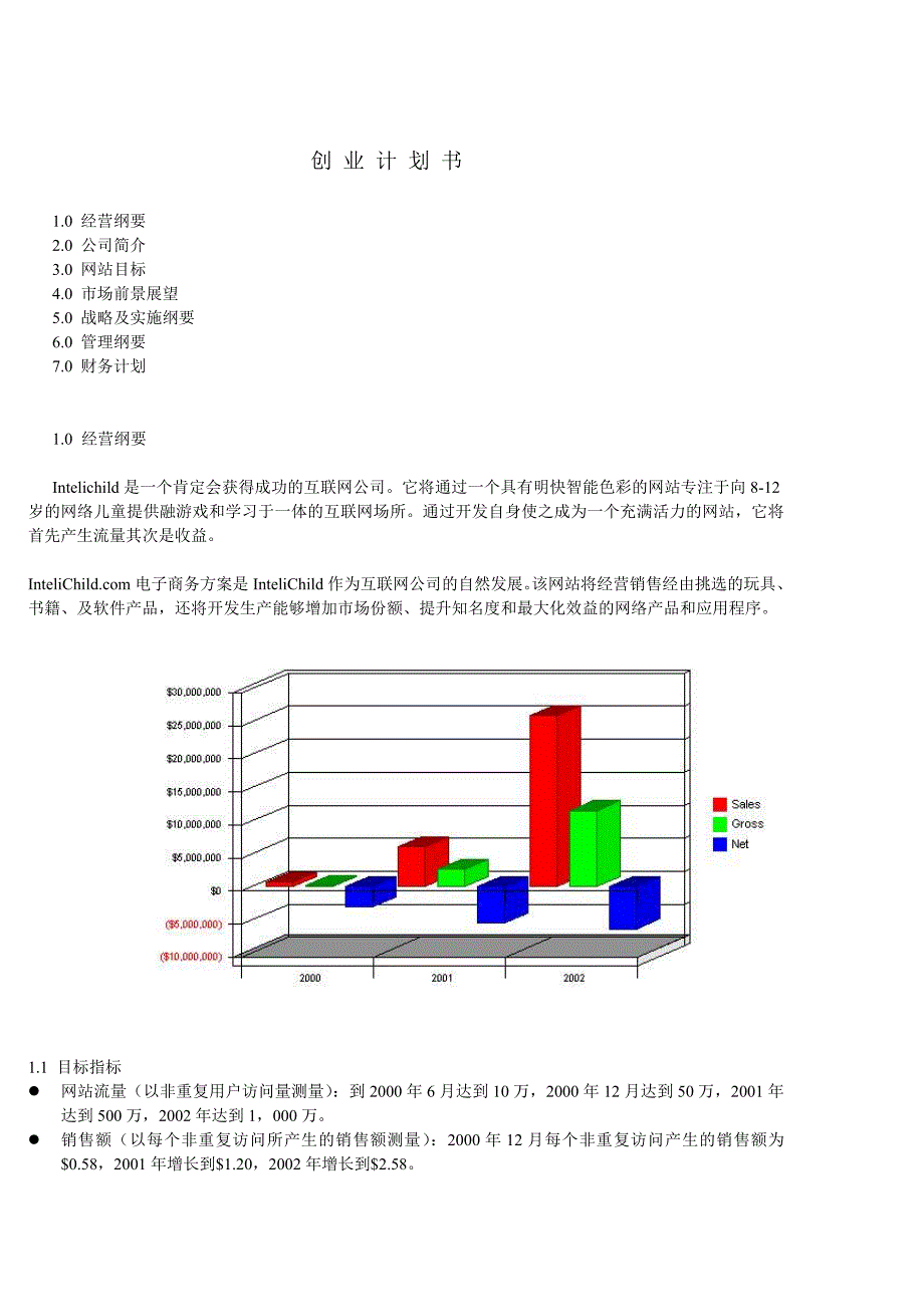 商业计划书实例_第1页