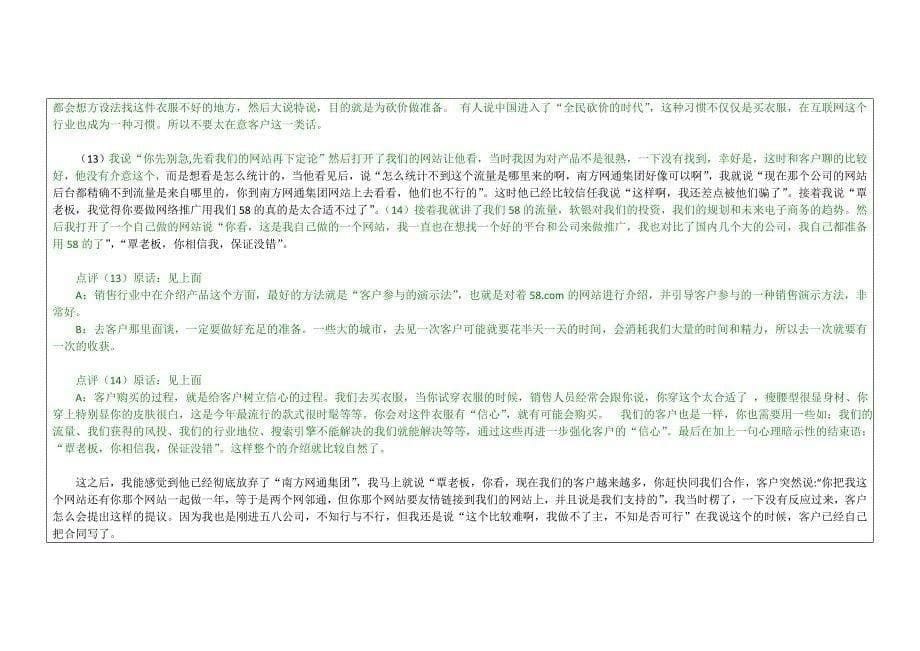 威巨锅炉厂销售案例分析 58同城广州分公司案例分享_第5页