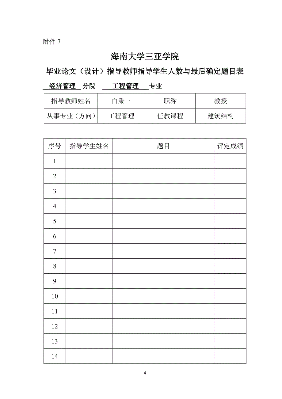 毕业论文开题报告格式及论文格式_第4页