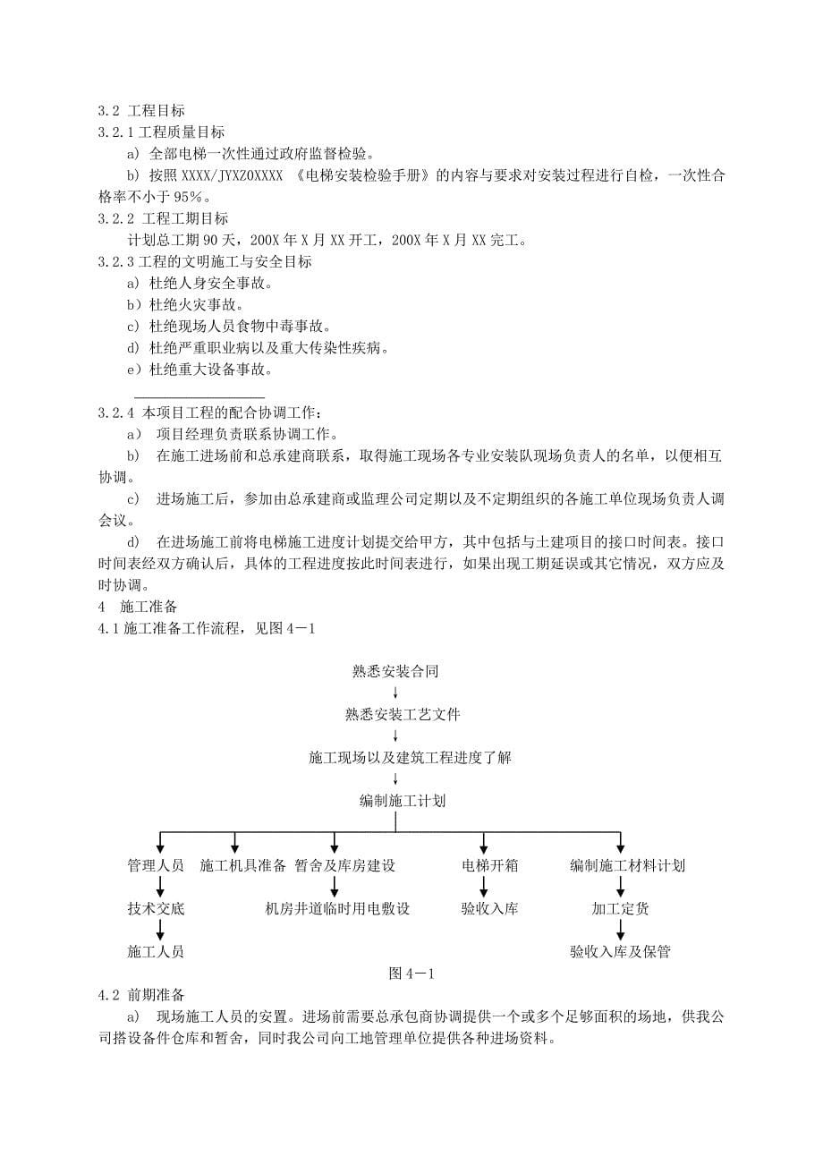 某住宅楼电梯安装施工组织设计方案（电气施工组织设计）_第5页