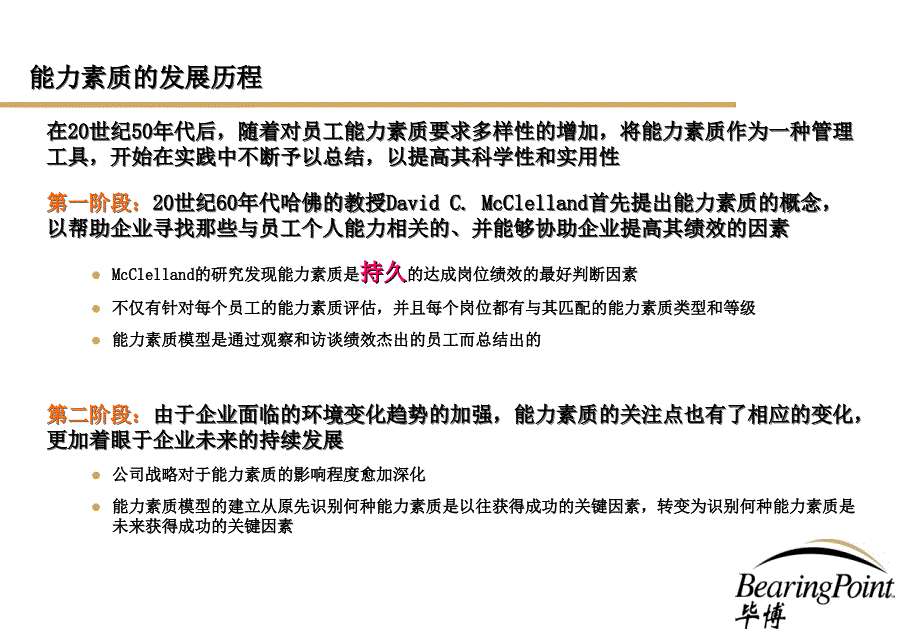 毕博－能力素质模型专题沟通 人力资源管理－人力资源系统知识_第3页