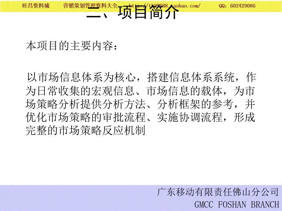 营销信息及营销策略体系实施计划书 营销策划－营销传播策略_第3页