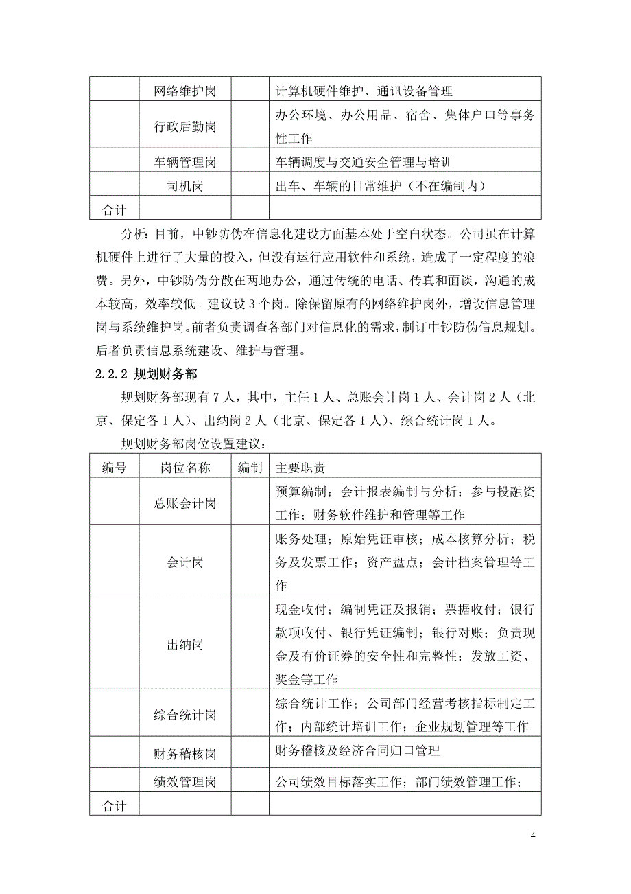 中钞特种防伪科技有限公司岗位设置报告（提交稿）_第4页