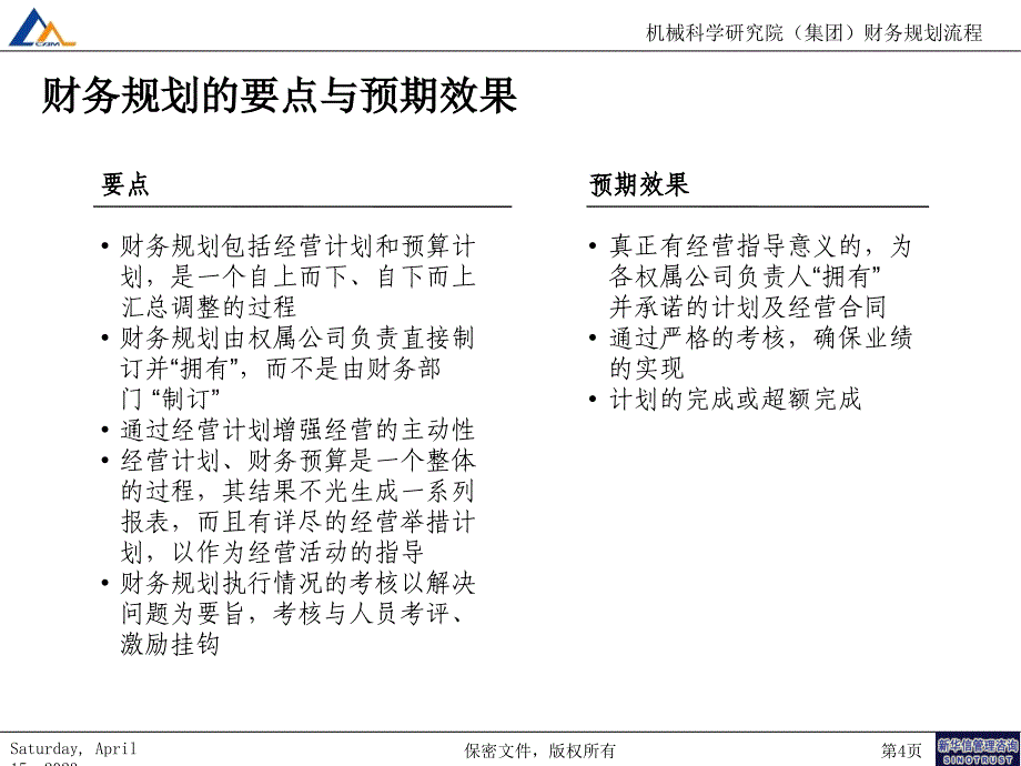 广汽零配件集团－财务规划管理流程正式_第4页