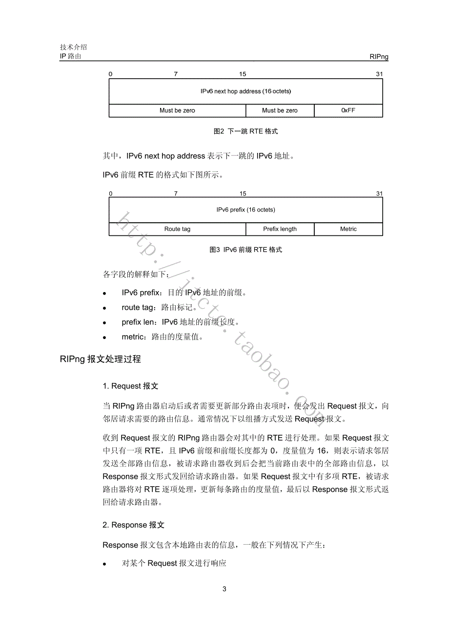 H3C技术白皮书_RIPng技术介绍_第4页