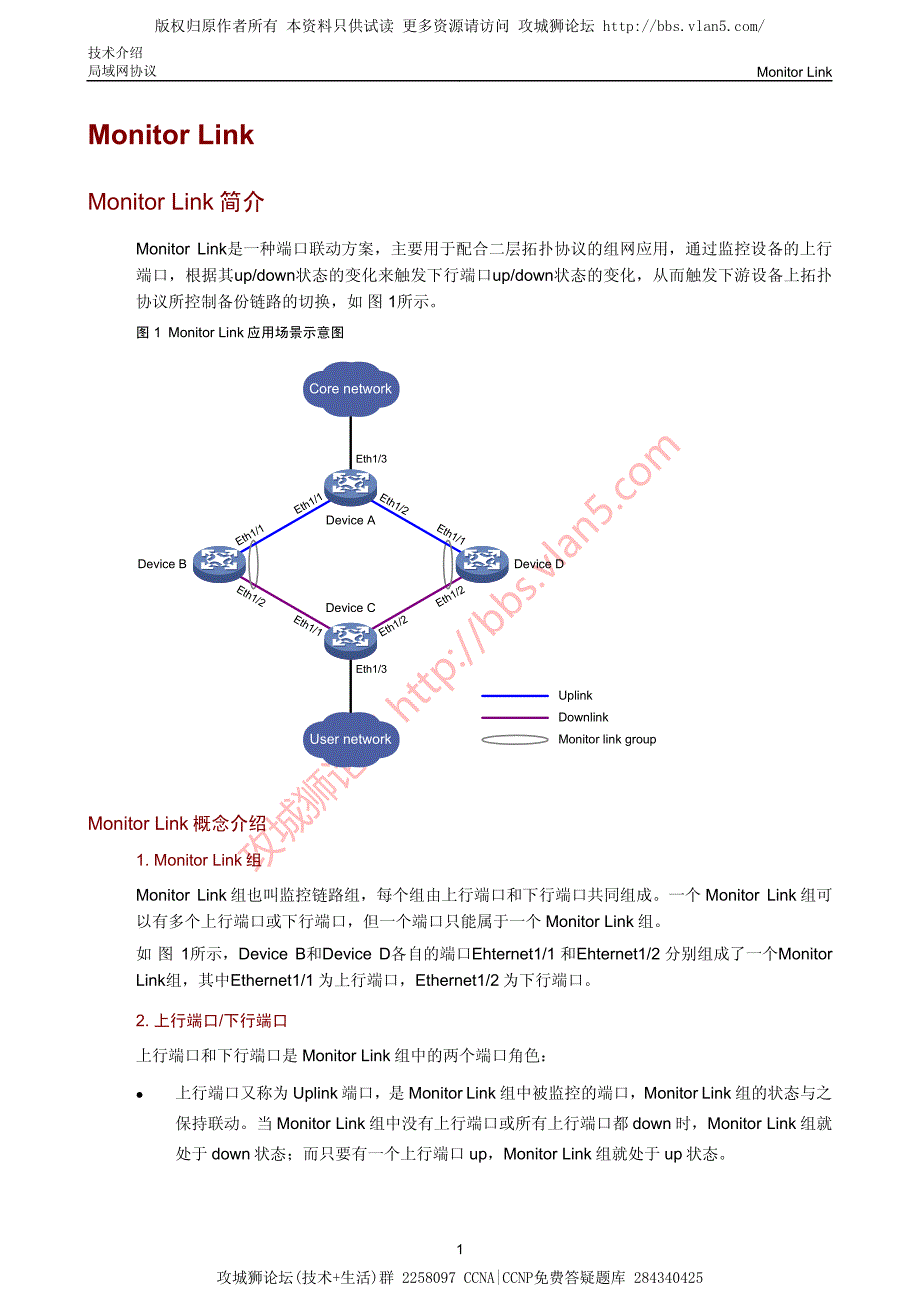 华三局域网技术Monitor Link技术介绍_第2页