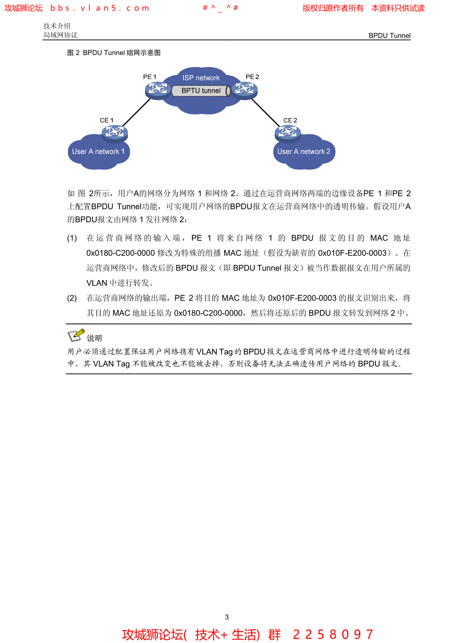 华三局域网技术全集 BPDU Tunnel技术介绍_第3页