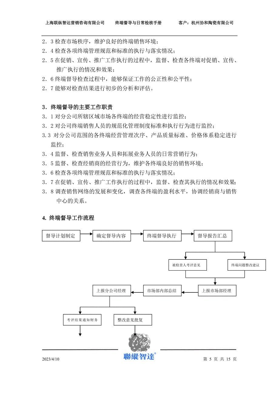 杭州协和公司终端督导与日常检核手册_第5页