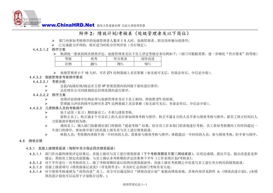 联想绩效考核表_第4页