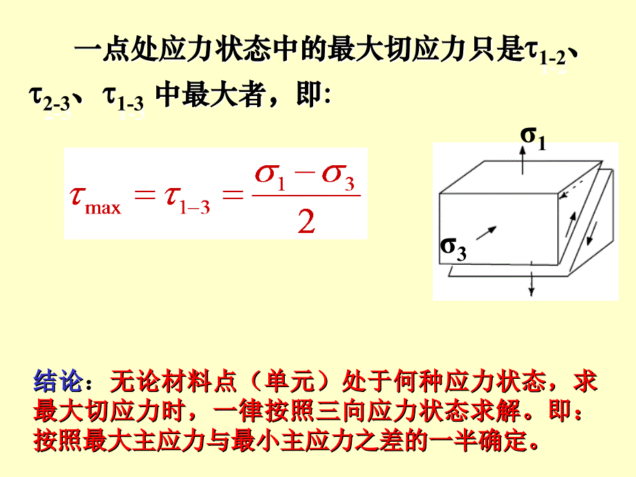 材料力学课件（第7章）5-11强度理论_第4页