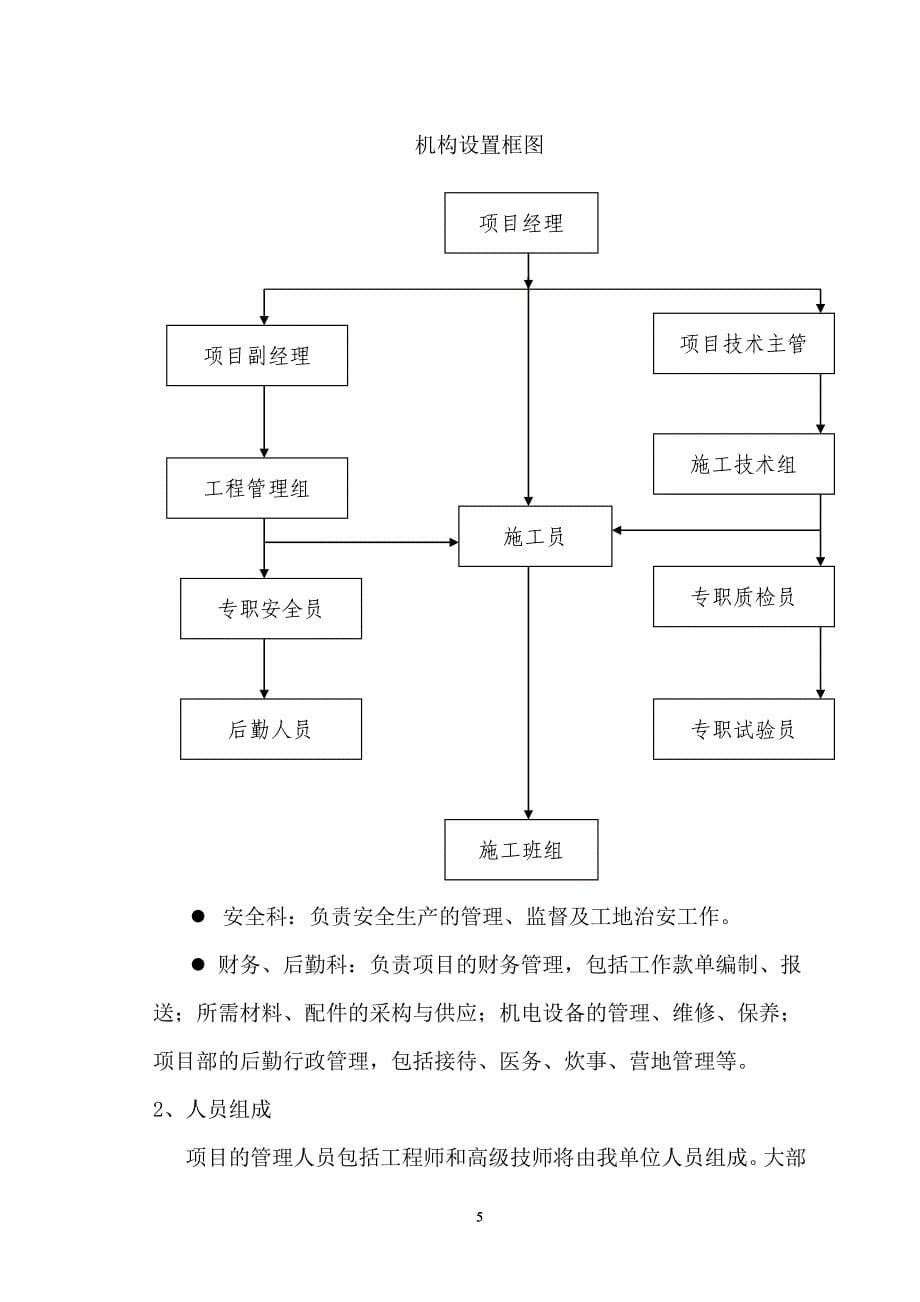 土地整理项目工程施工组织设计_第5页