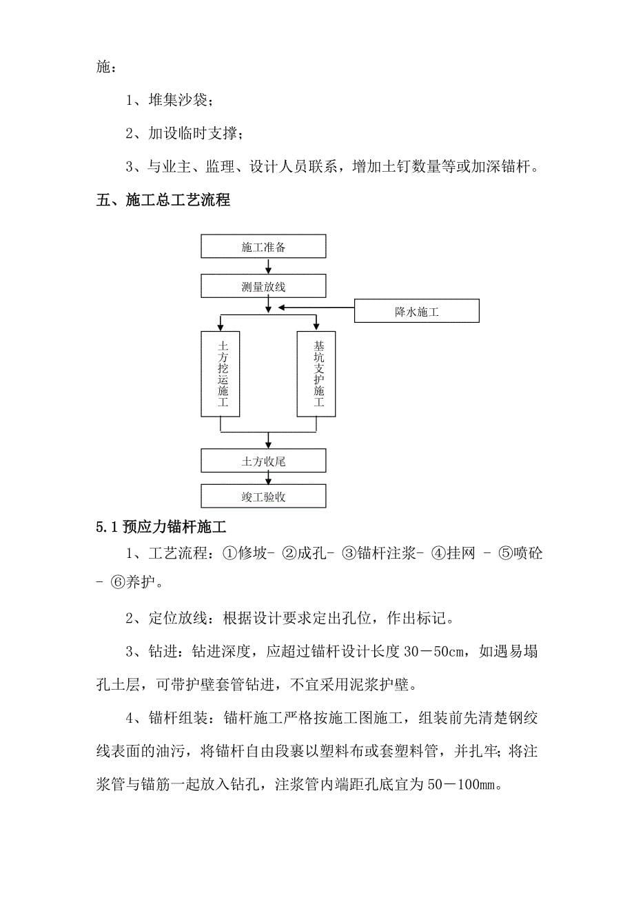 八所无线测试塔工程复合土钉墙支护施工组织设计方案_第5页