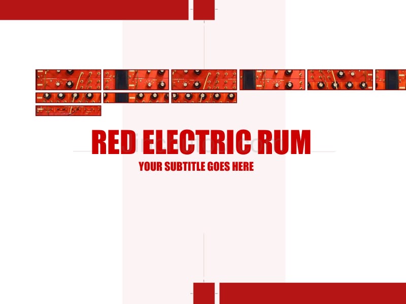 red_electric_rum－工业PPT模板_第1页