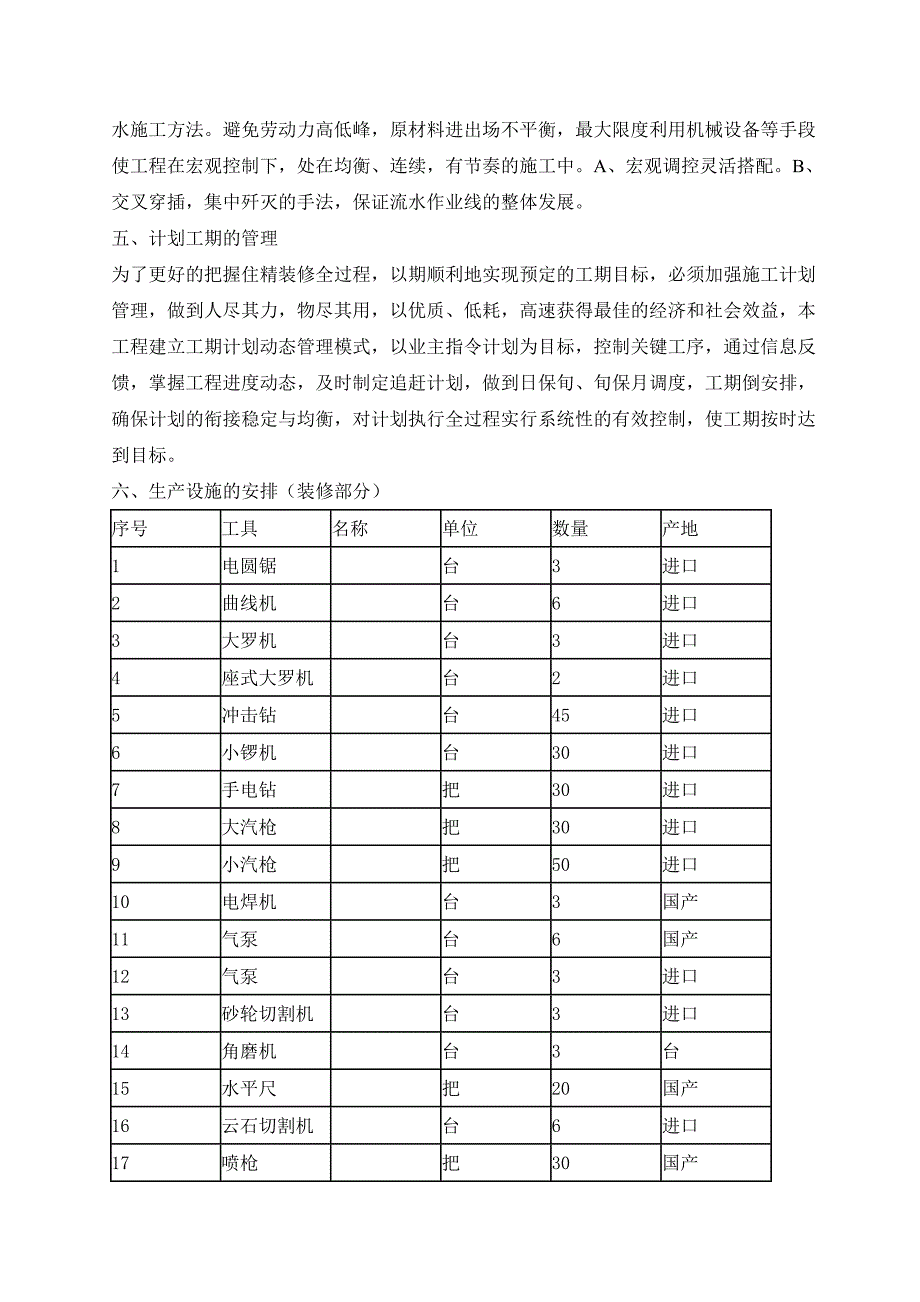 室内装修工程施工组织设计_第4页