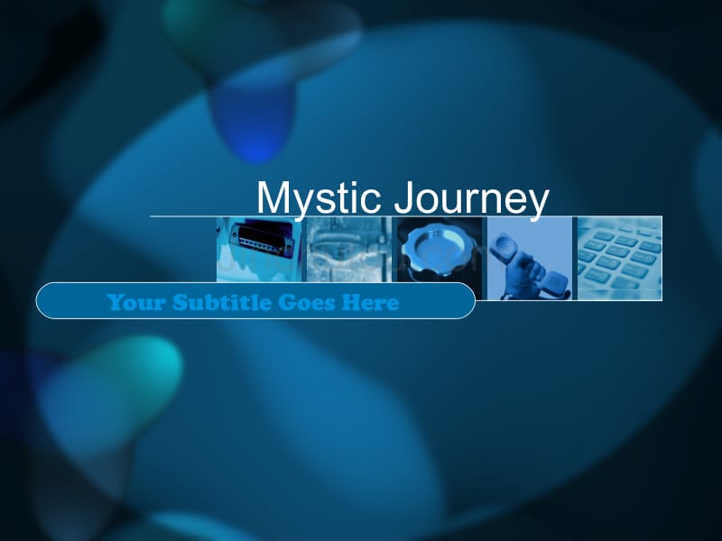 mystic_journey－商业管理PPT模板_第1页