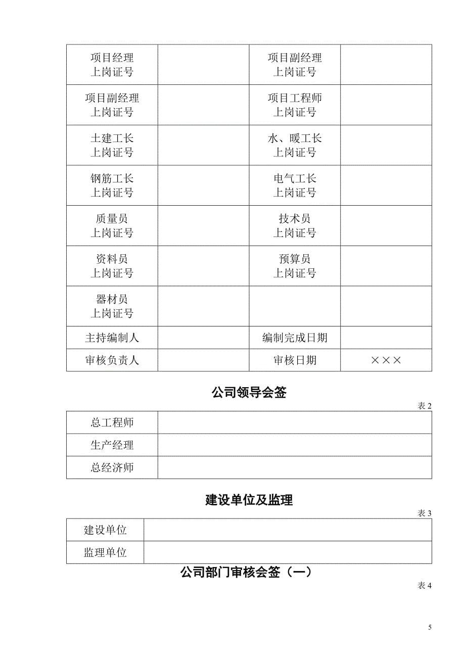 住宅楼楼及地下车库至轴B段施工组织设计_第5页