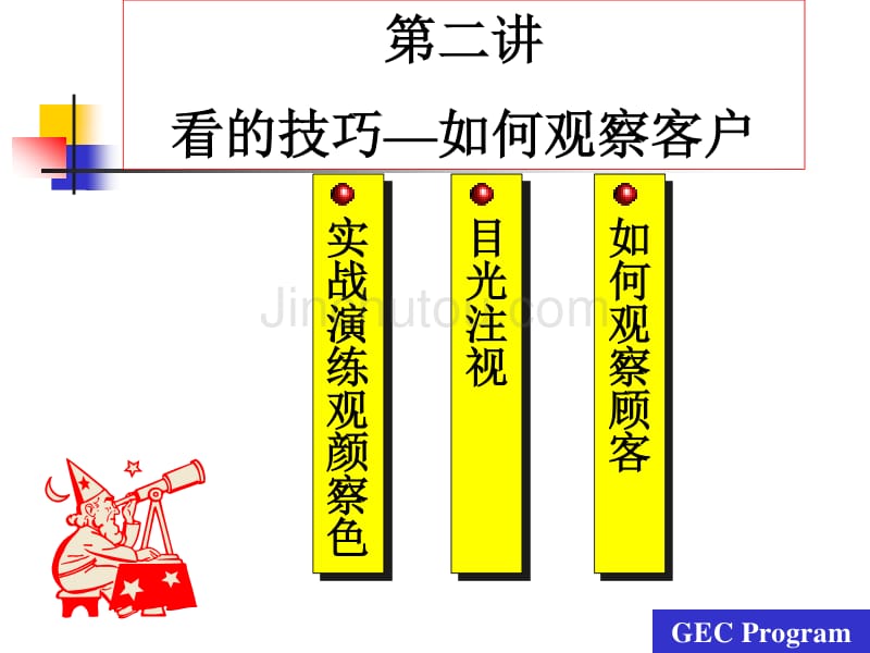 第讲 看的技巧如何观察客户_第1页