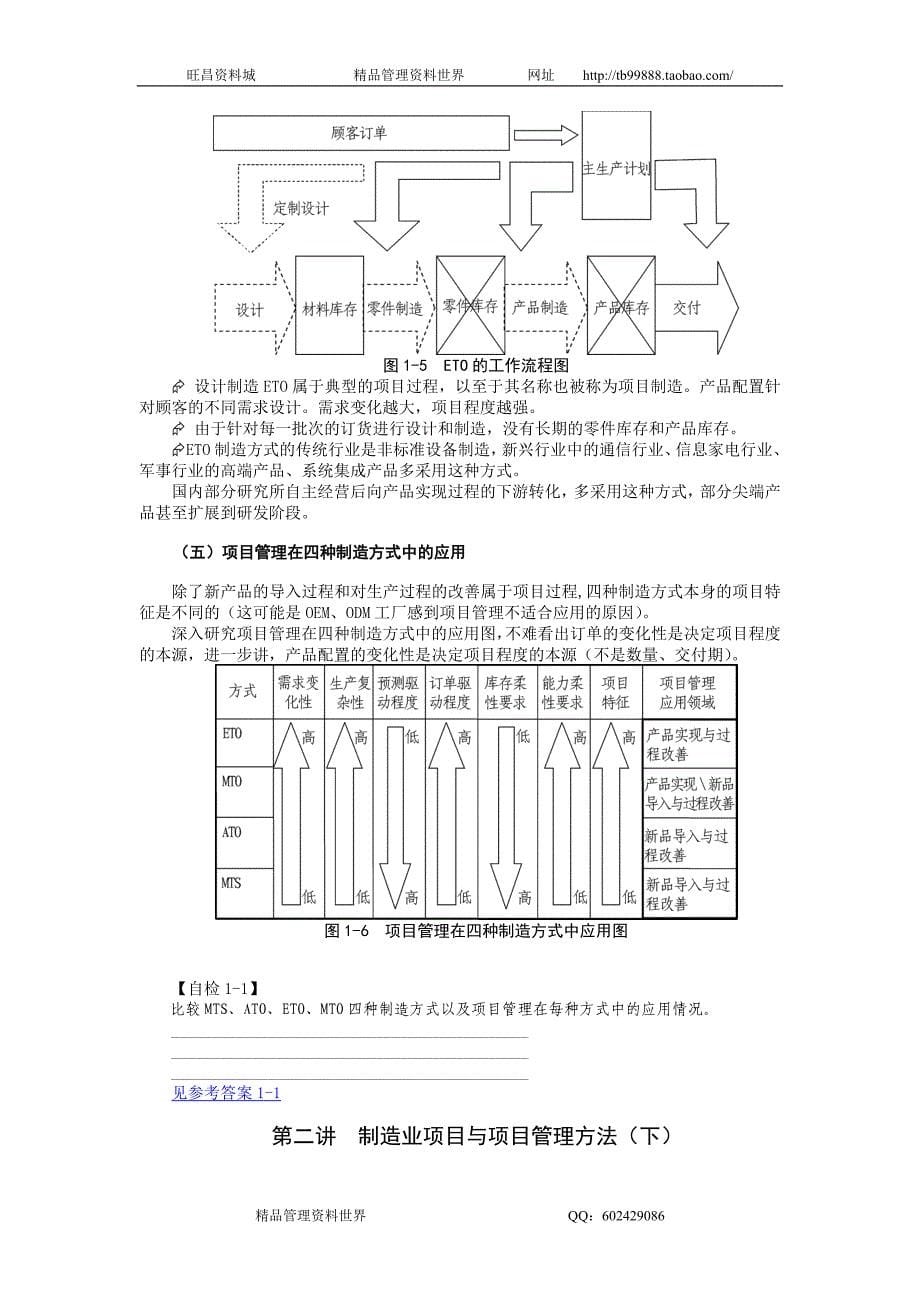 王景山-制造业项目管理讲义_第5页