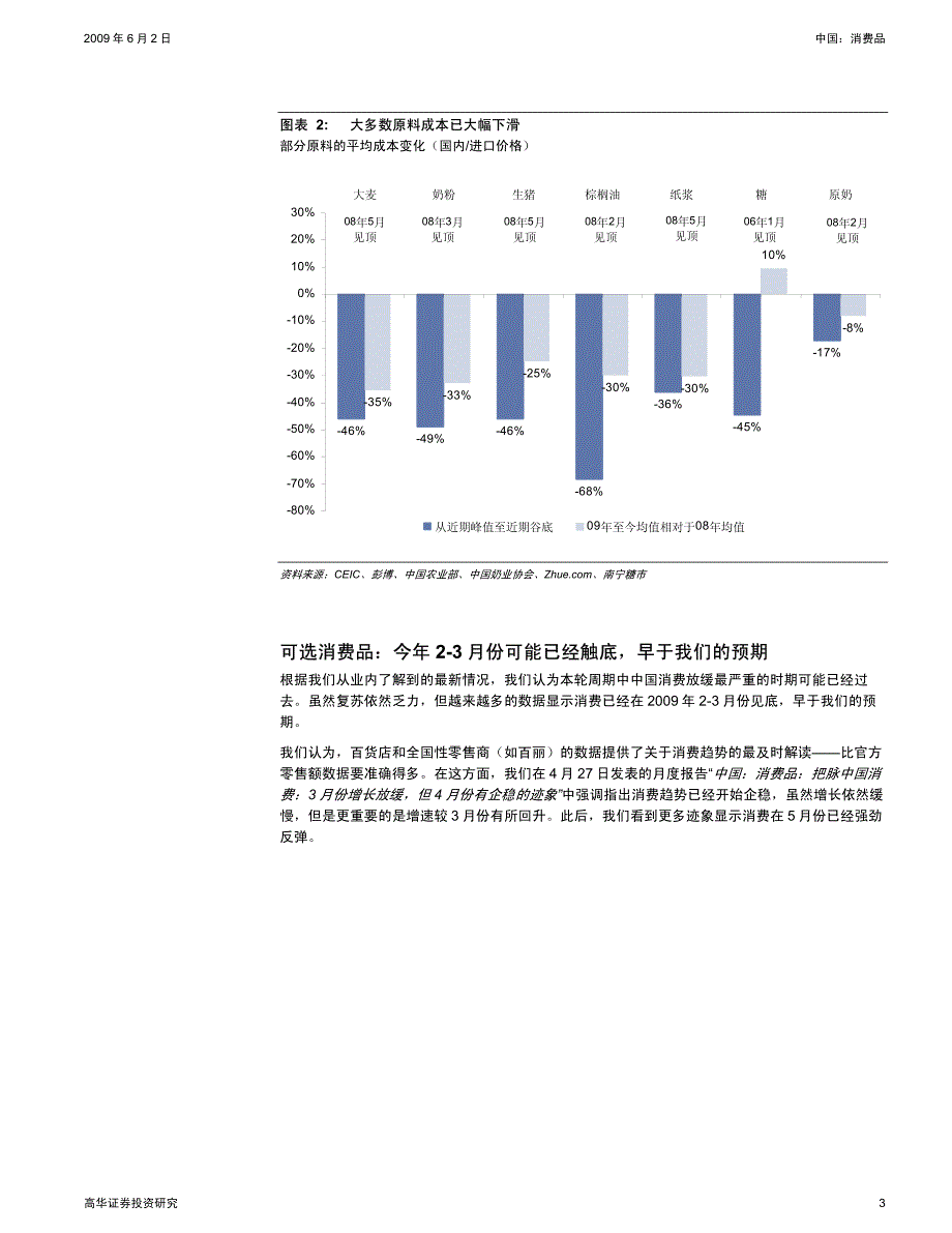 中国消费品行业报告_第3页