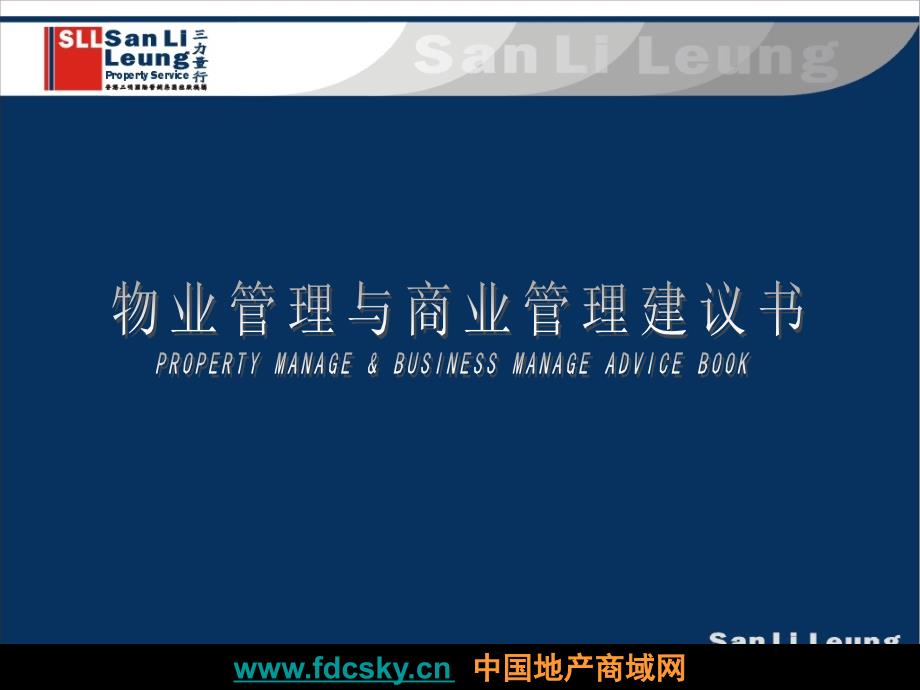 江门中邦五金广场物业管理与商业管理建议书_第2页